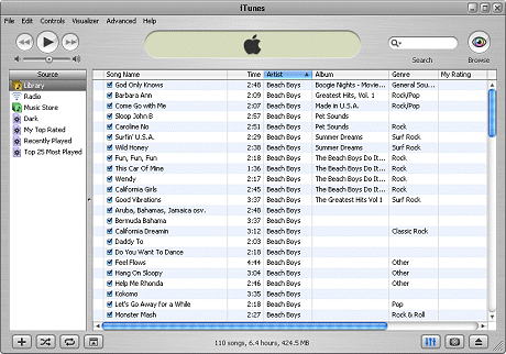 iTunes Screenshot